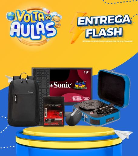 Entrega Flash, Receba sua compra no mesmo dia