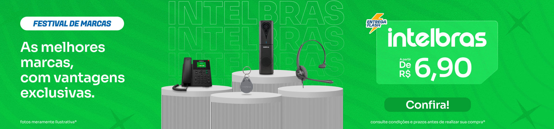 Banner Desk - Intelbras