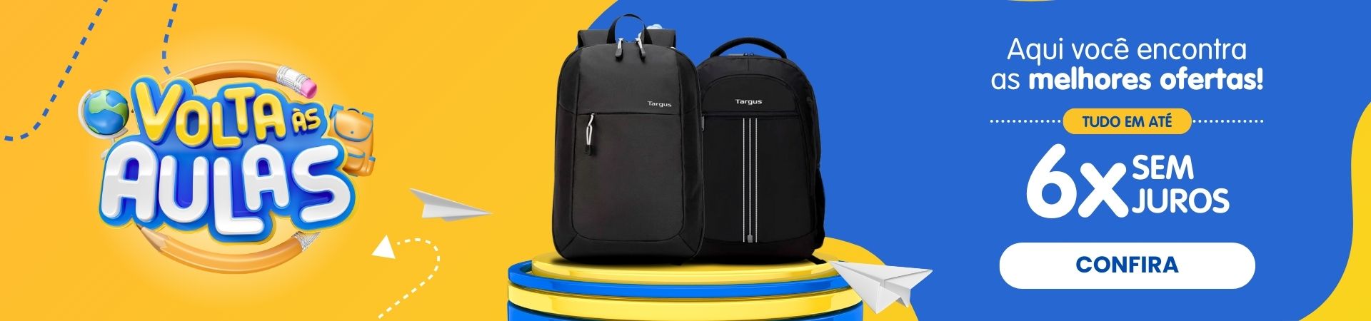 Mochila com compartimentos amplos, ideal para escola, trabalho ou viagens.