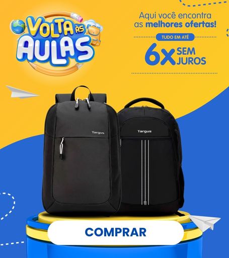 Mochila com compartimentos amplos, ideal para escola, trabalho ou viagens.