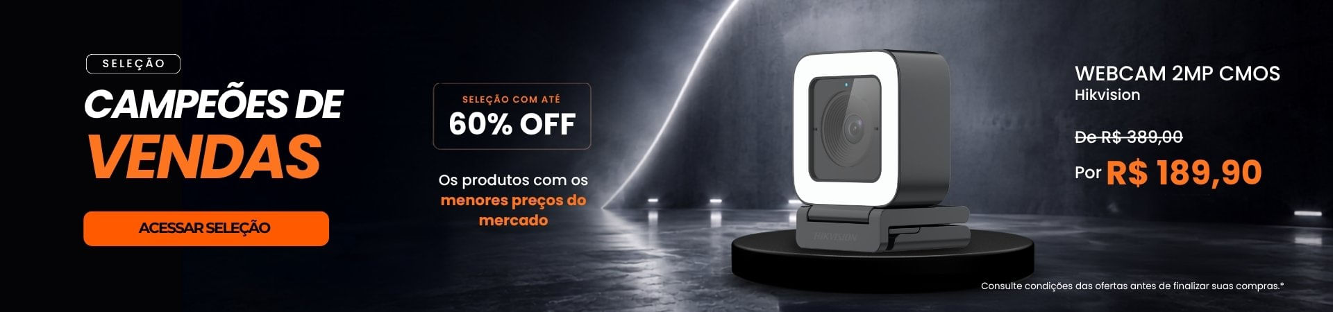 Coleção Campeã de Vendas: produtos eletrônicos mais vendidos com qualidade e tecnologia.