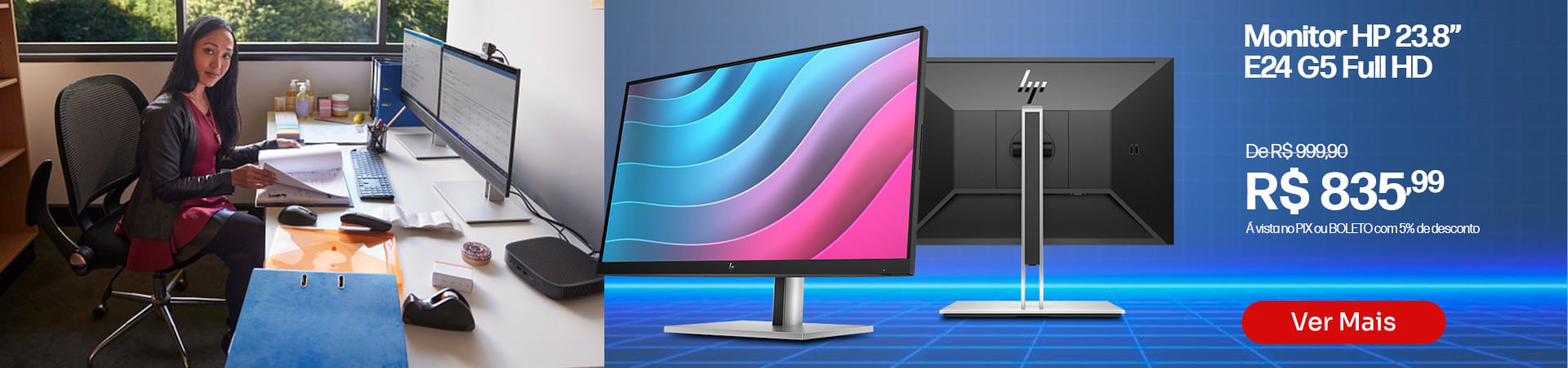 Banner Desk - Intelbras