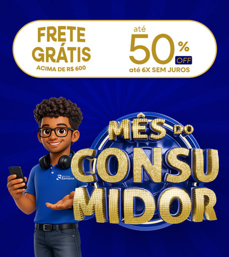 Mês do Consumidor: Aproveite as Ofertas. Até 50%OFF