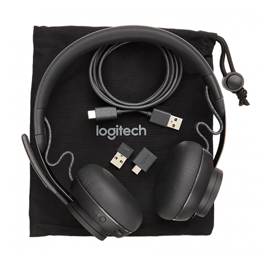 Headset Zone Wireless Teams Bluetooth 981000853 Logitech Eletrônica