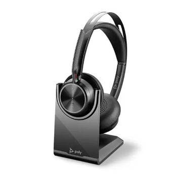 Headset Bluetooth Voyager Focus 2 C/ Base 213727-02 M Poly