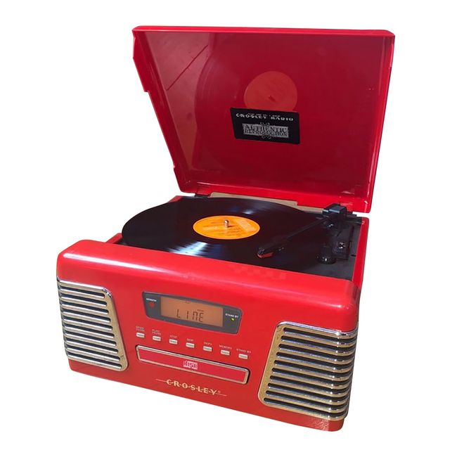 Toca-discos-Vinil-Retro-Crosley-Vermelho-26.893-Classic-1 Toca-discos-Vinil-Retro-Crosley-Vermelho-26.893-Classic-1