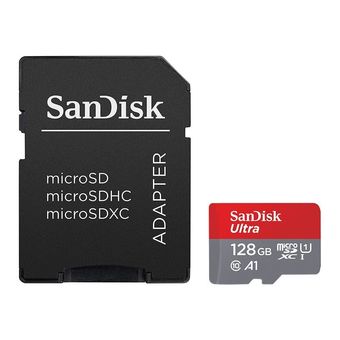 cartao-de-memoria-128GB-ultra-micro-SD-Classe-10-A1-SDSQUNR-128G-GN3MA-Sandisk