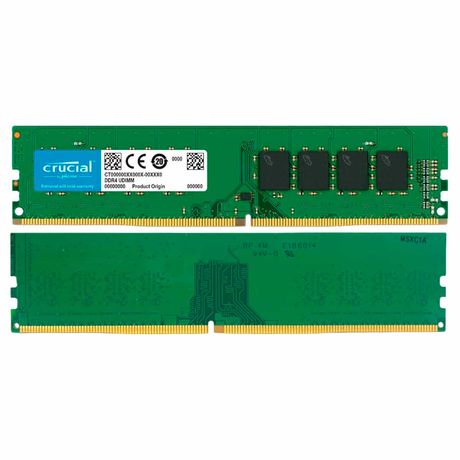 Memória Crucial 8GB DDR4 2666MHz - Eletrônica Santana - Eletronica