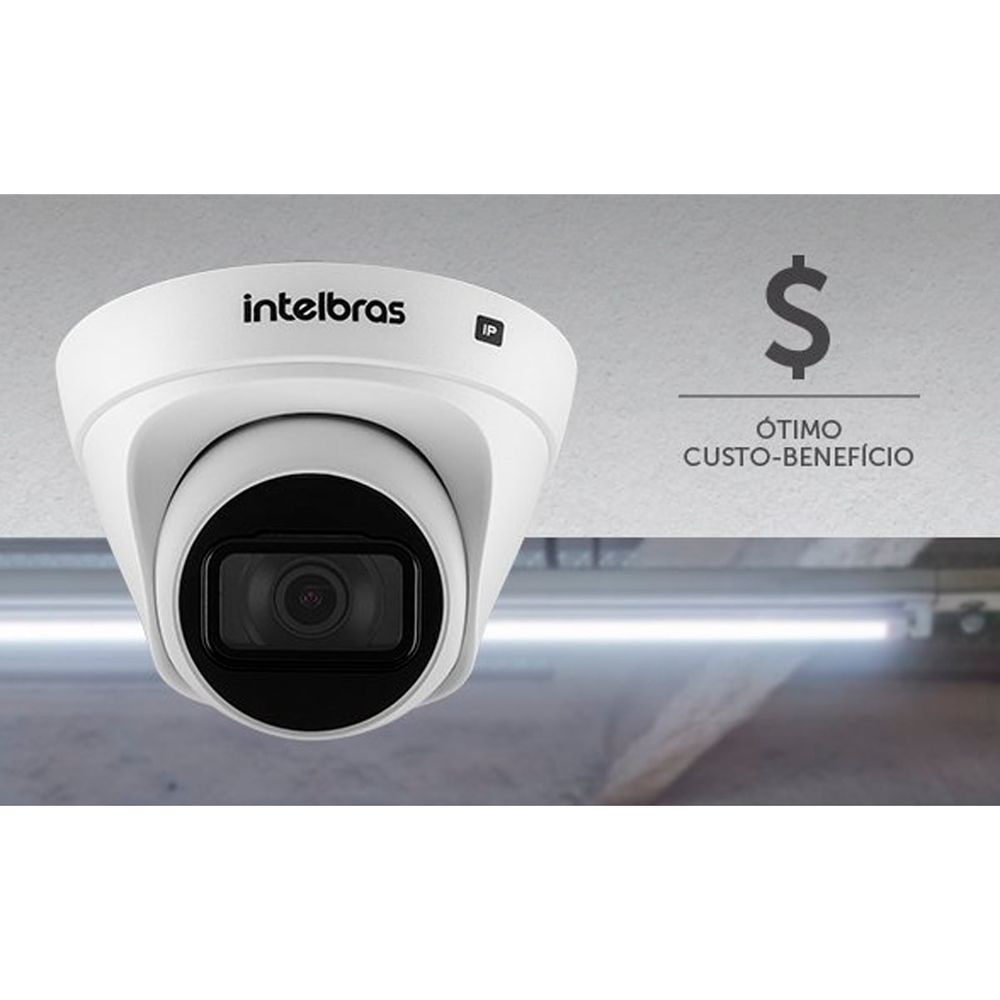 Câmera Dome IP Intelbras VIP 1130 D G2 Eletrônica Santana