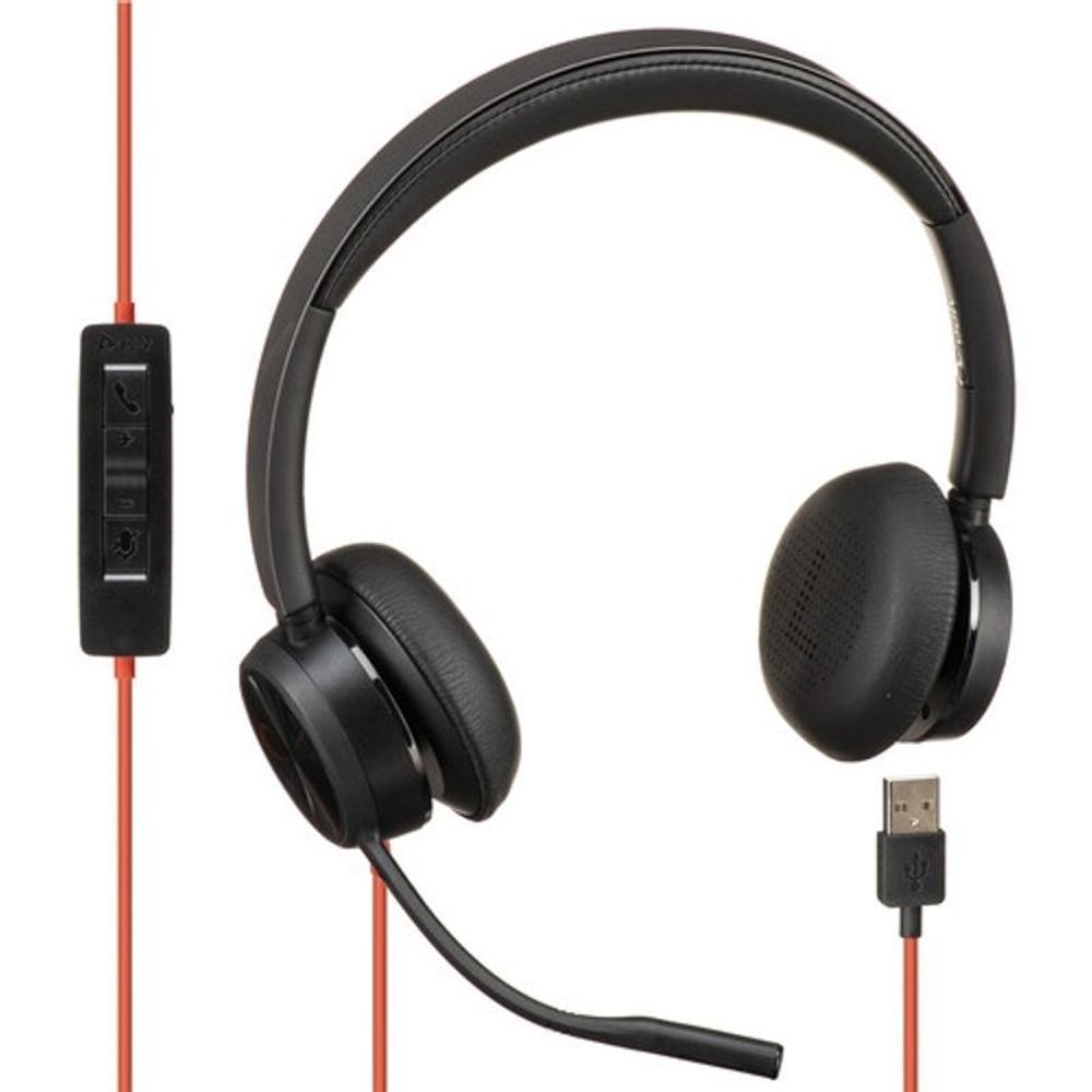 Headset Usb A Blackwire C5210 Plantronics Eletronica Santana 6353