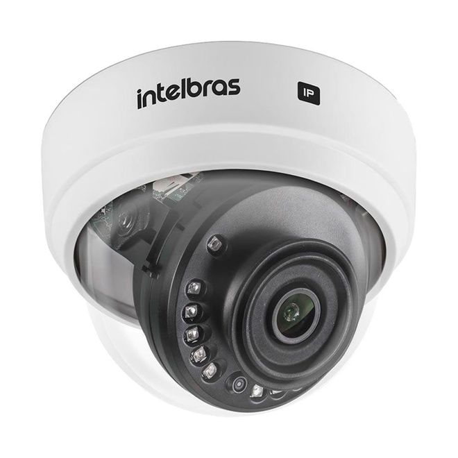 Câmera de Segurança Dome IP Wi-Fi VIP 1230 D W Intelbras