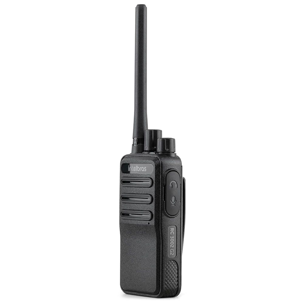 Encontraproduto.com.br - Rádio Comunicador RC3002 RG2 2 Unidades Intelbras