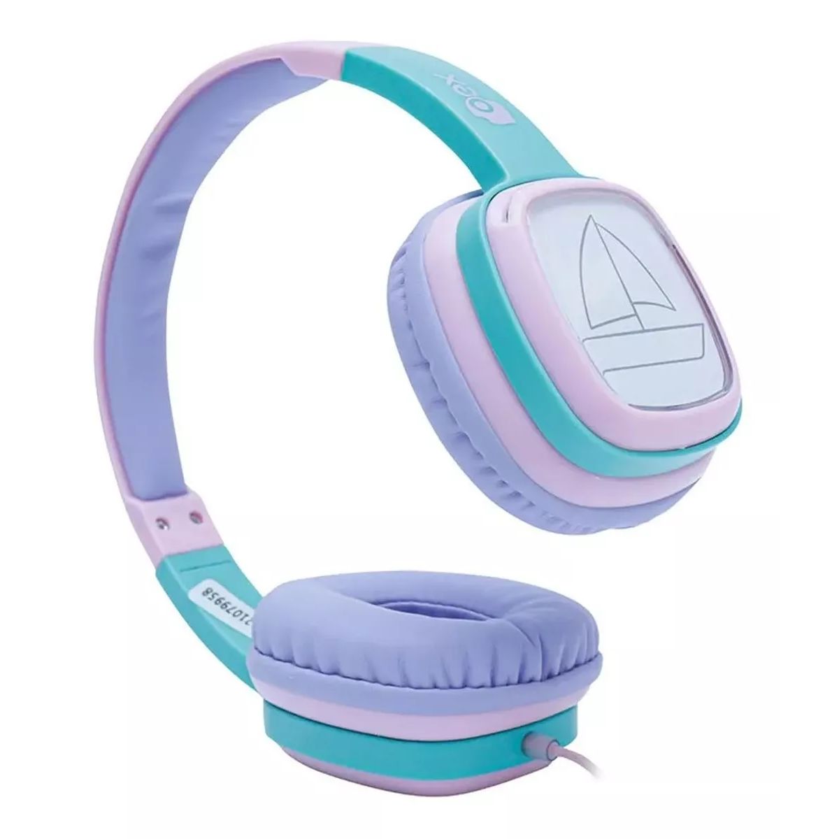 Headphone Oex Cartoon HP302 Rosa com Lilás