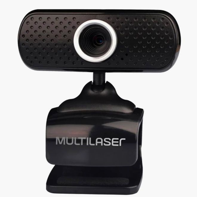 Webcam USB com Microfone 480P WC051 Multilaser