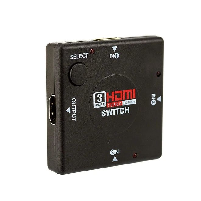 Switch HDMI 3 Portas 611081 Cirilo