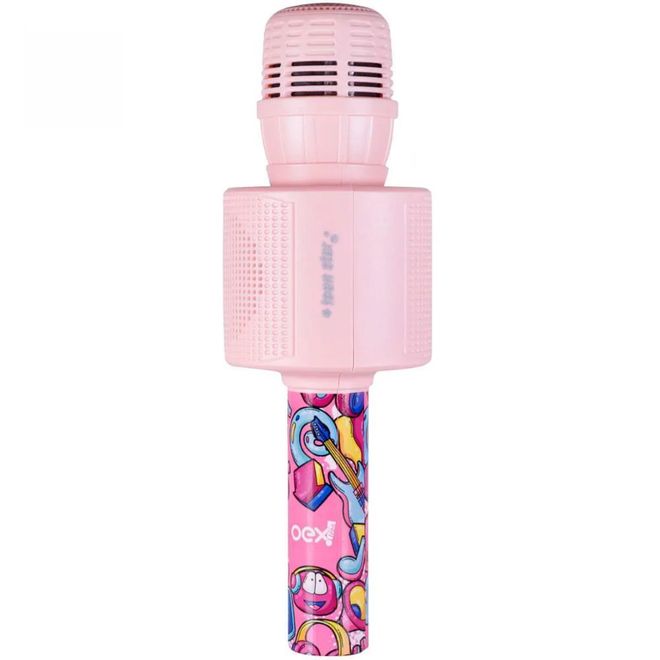 Microfone Bluetooth Teen Star 5w Rosa MK301 - OEX