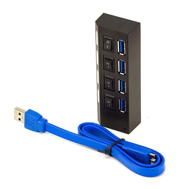 Hub USB 3.0 4 Portas Cirilo Cabos