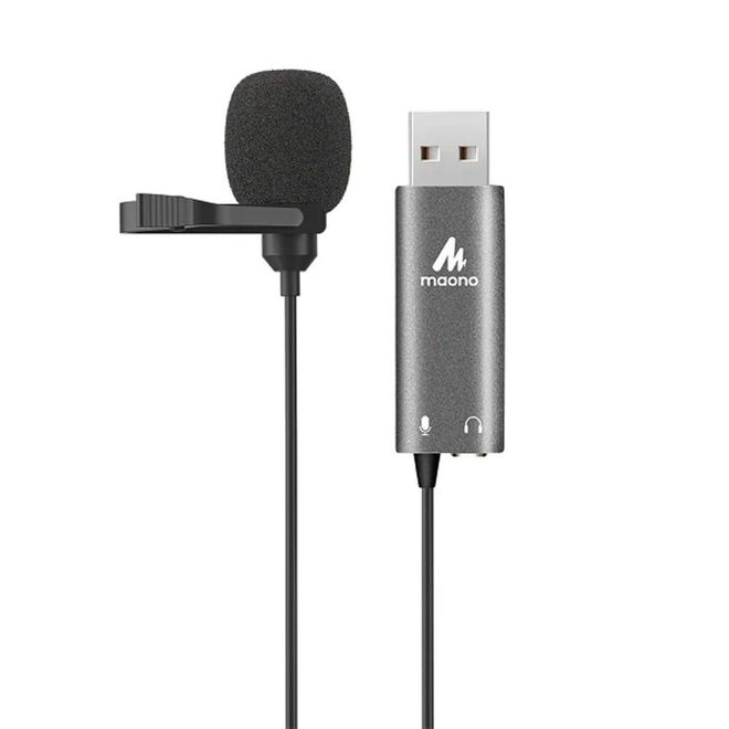 Microfone Lapela USB-A AU-UL20 Maono
