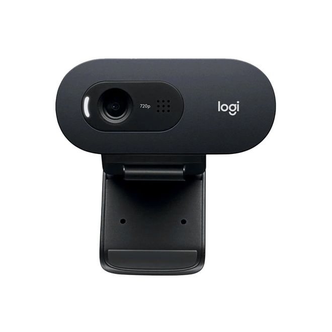 Webcam Logitech C505 HD 720p com Microfone de Longo Alcance