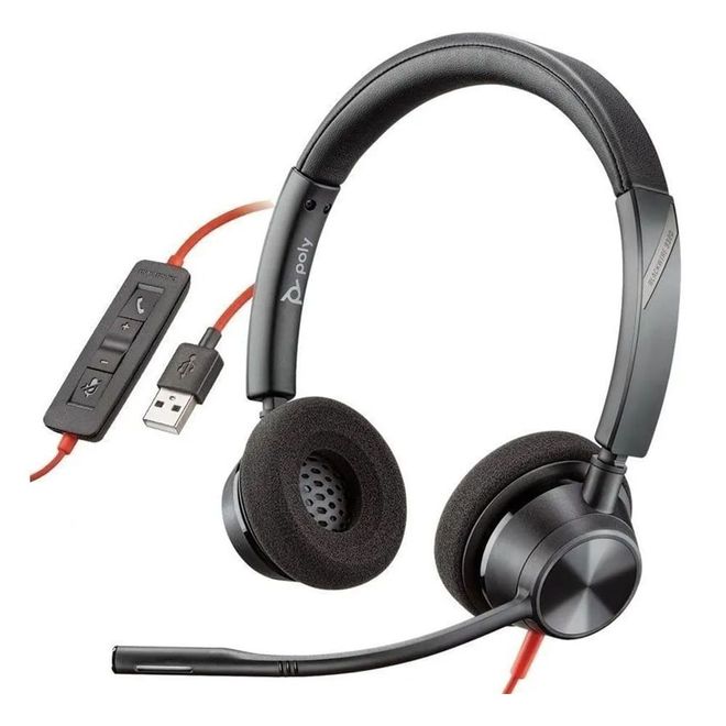 Headset Blackwire BW3320 USB-A M 214012-101 Poly