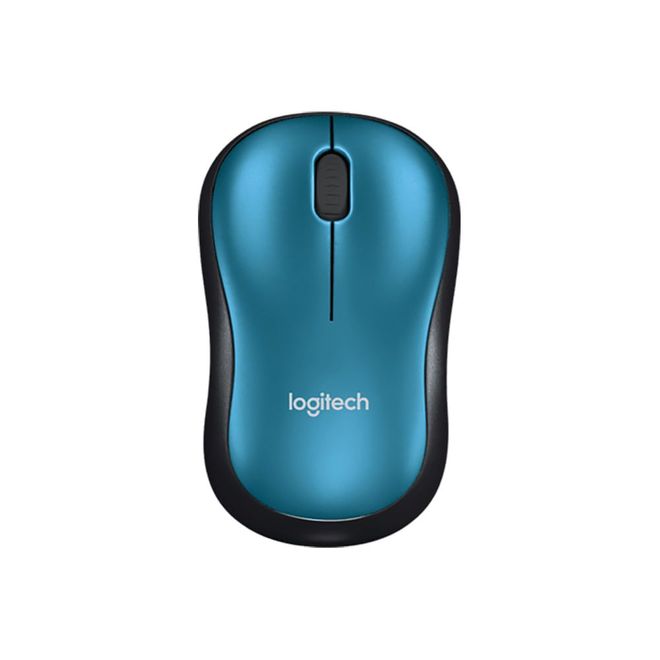 Mouse Sem Fio Logitech M185 Azul 2.4Ghz 960-003636