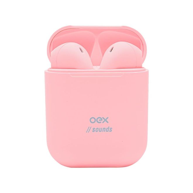 Fone de Ouvido Bluetooth Candy Freedom TWS11 Rosa OEX