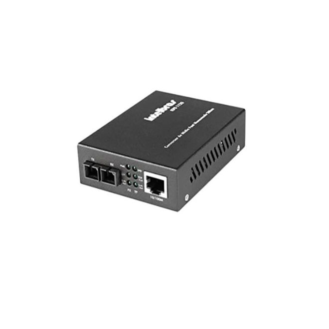 Conversor de Mídia Fast Ethernet Monomodo KFS 1120 Intelbras