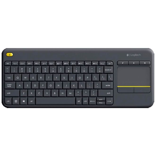 Teclado sem fio Touchpad Logitech K400 Plus Teclado sem fio Touchpad Logitech K400 Plus