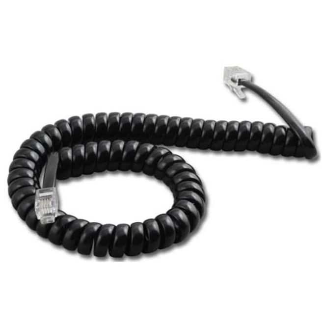 Cabo Espiral Monofone 1,70m Preto Dantas Cabo Espiral Monofone 1,70m Preto Dantas