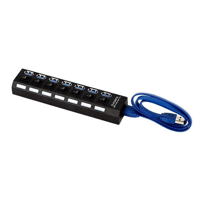 Hub Usb 7 Portas Usb 3.0 905787-10 Cirilo Cabos