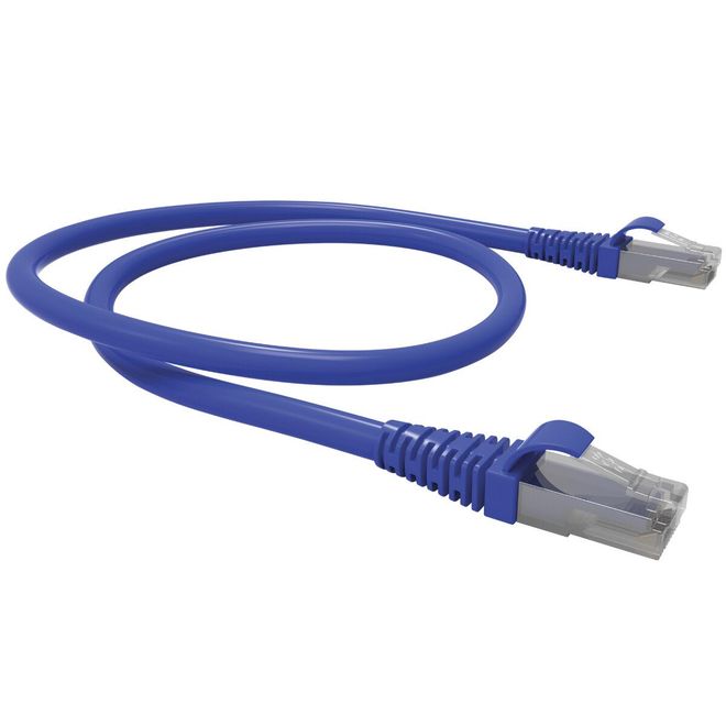 Patch Cord Cat5e Cm 1 metro Azul Multilan 35103038 Furukawa