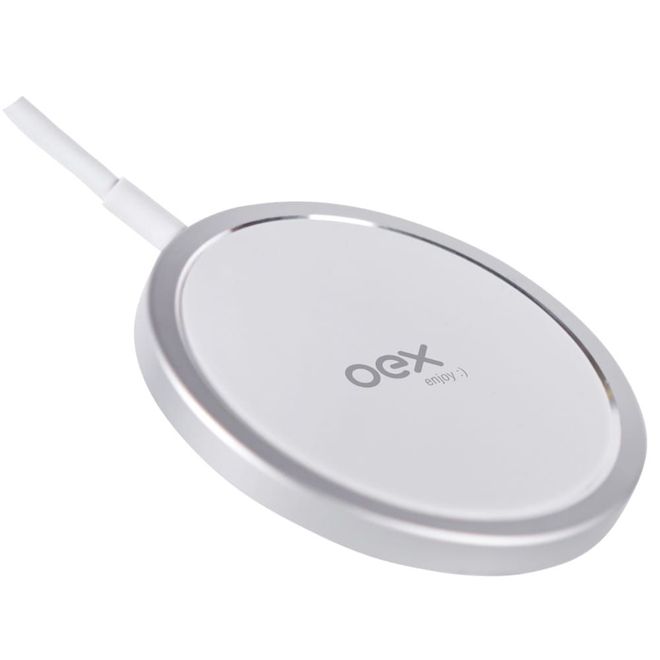Carregador por Indução Wireless Smartphone Branco CW101 OEX