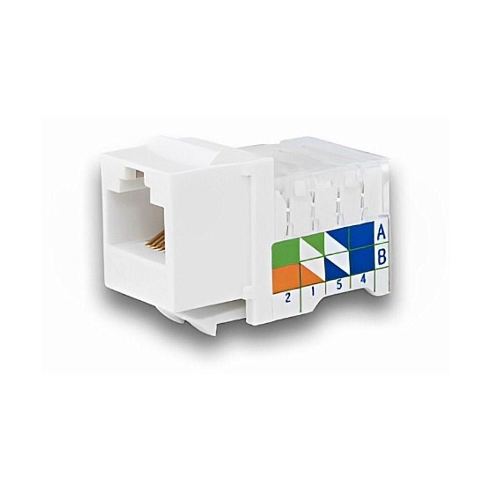 Conector Fêmea Cat5 RJ45 Keystone Linkeo 632703 | Legrand - Eletronica ...