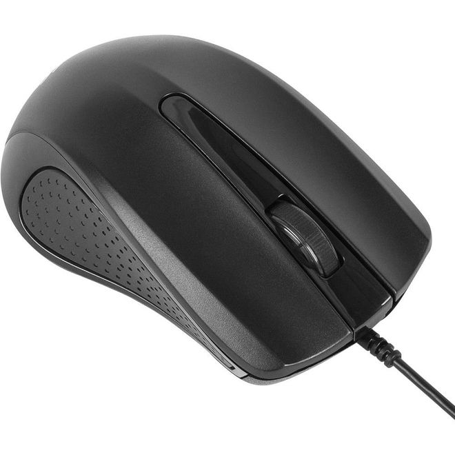 Mouse com Fio USB Ergonômico Ambidestro 3 Botões MTG U825 Targus