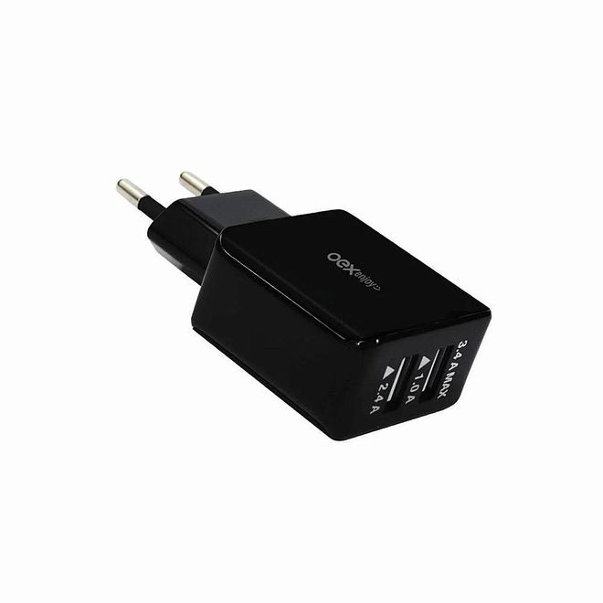 Carregador de Tomada Usb Duo Cg201 Oex