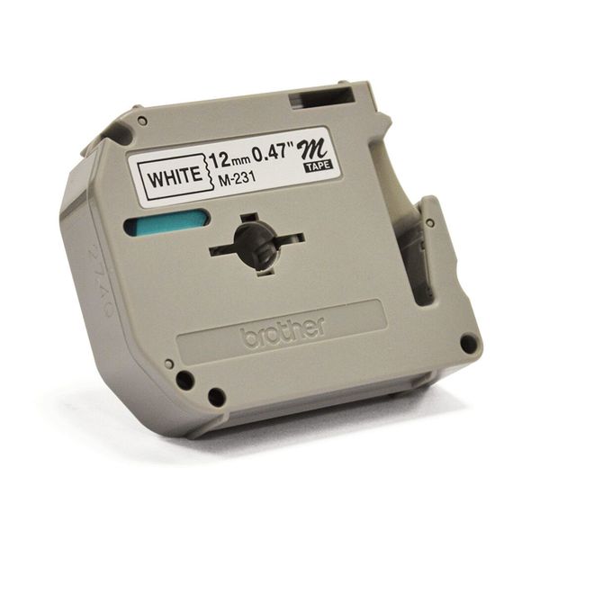 Fita para Rotulador 12mmx8m Brother M231