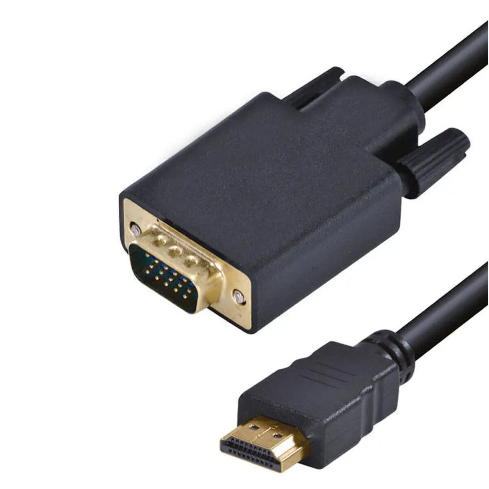 Cabo Conversor HDMI para VGA | Eletrônica Santana - Eletronica Santana