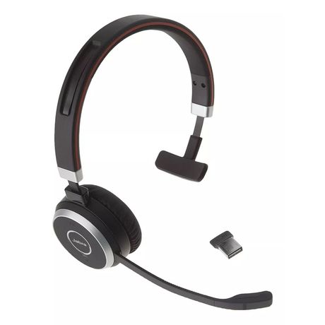 Headset Mono Evolve 65 SE Jabra | Som Claro e Conforto