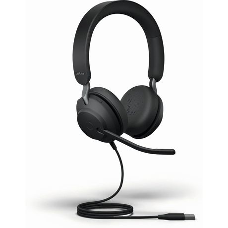 Headset Jabra Evolve2 40 SE USB-A UC | Som e Conforto - Eletronica