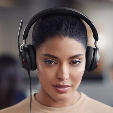 Headset Jabra Evolve2 40 SE USB-A UC | Som e Conforto - Eletronica