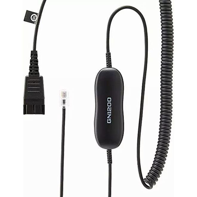 Cabo Adaptador Headset GN1200 Coil 88011-99 Jabra