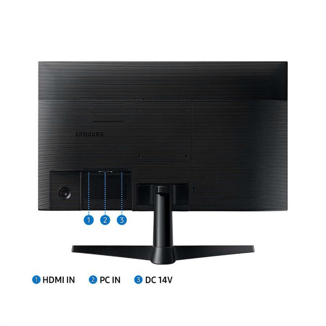 Monitor Samsung 24p Full HD LF24T350FHLMZD - Eletronica Santana