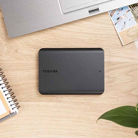 HD Externo 1TB USB Preto Toshiba | Armazenamento Seguro