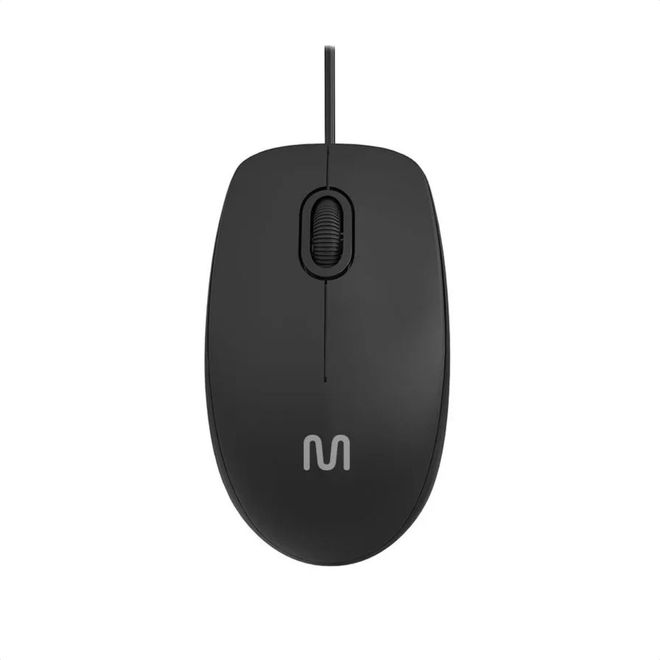 Mouse Com Fio 1200DPI Clique Silencioso MF400 MO386 Multilaser