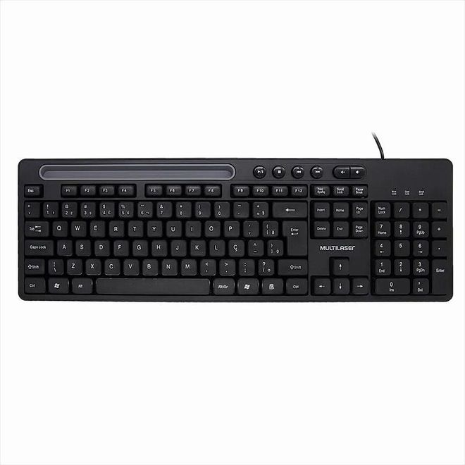 Teclado Com Fio TM200 Preto TC262 Multilaser