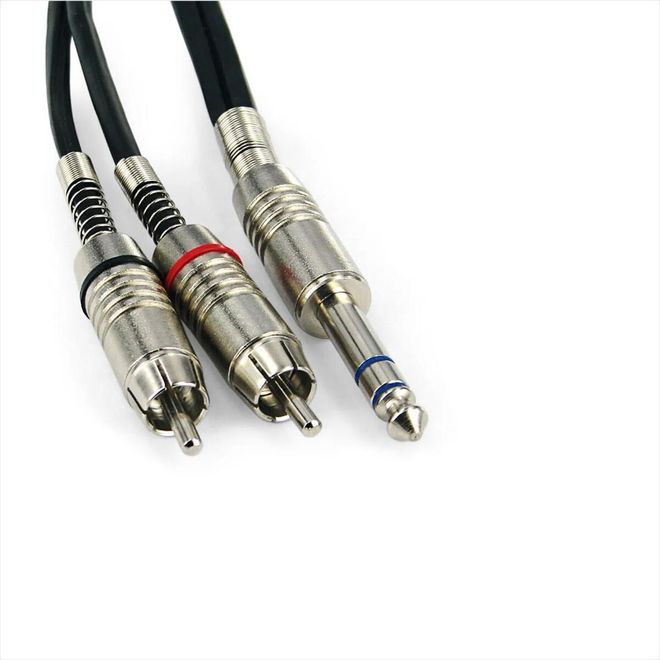 Cabo P10 Mono Balanceado/RCA Macho Desbalanceado Santo Angelo
