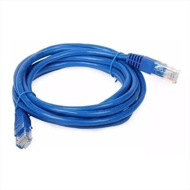 Patch Cord Cat6 3 metros UTP Azul 51774 Legrand