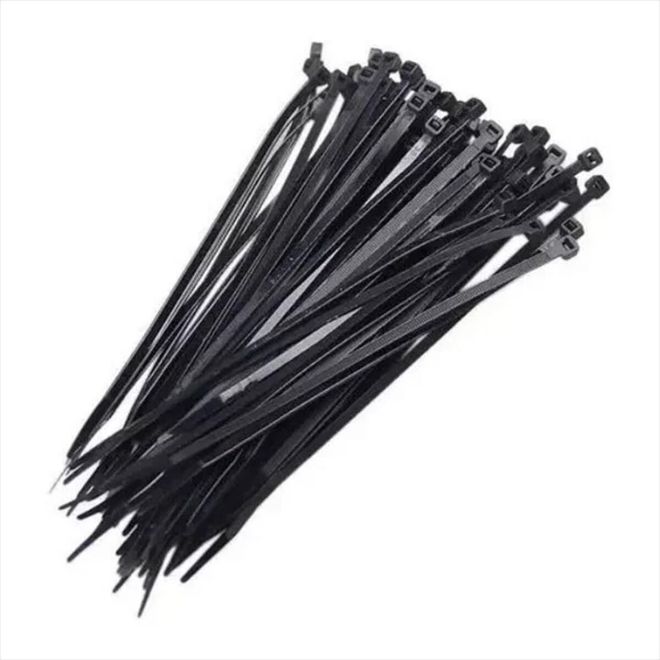 Abraçadeira de Nylon 4,5x300 Preto 100 Peças 1526 Sfor