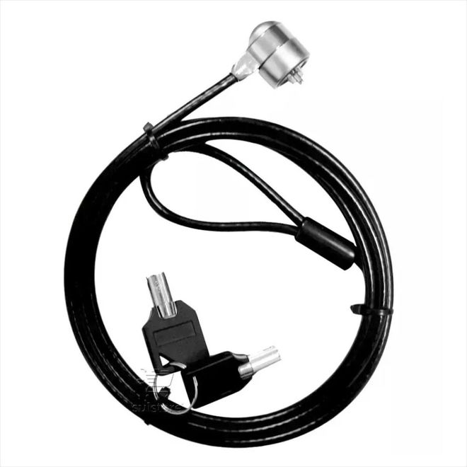 Trava para Notebook com Chave 1,5mt FCL-01 Feasso