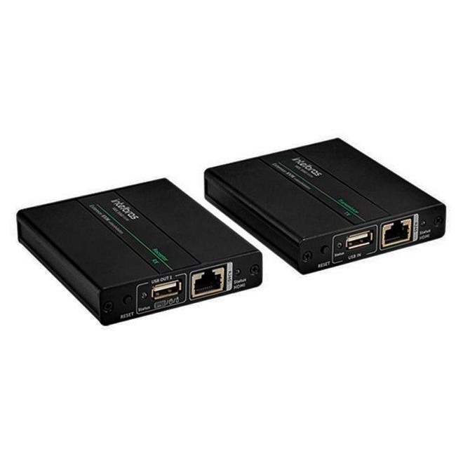 Extensor de Vídeo e Dados KVM HDMI + USB VEX 3060 G1 4780038 Intelbras